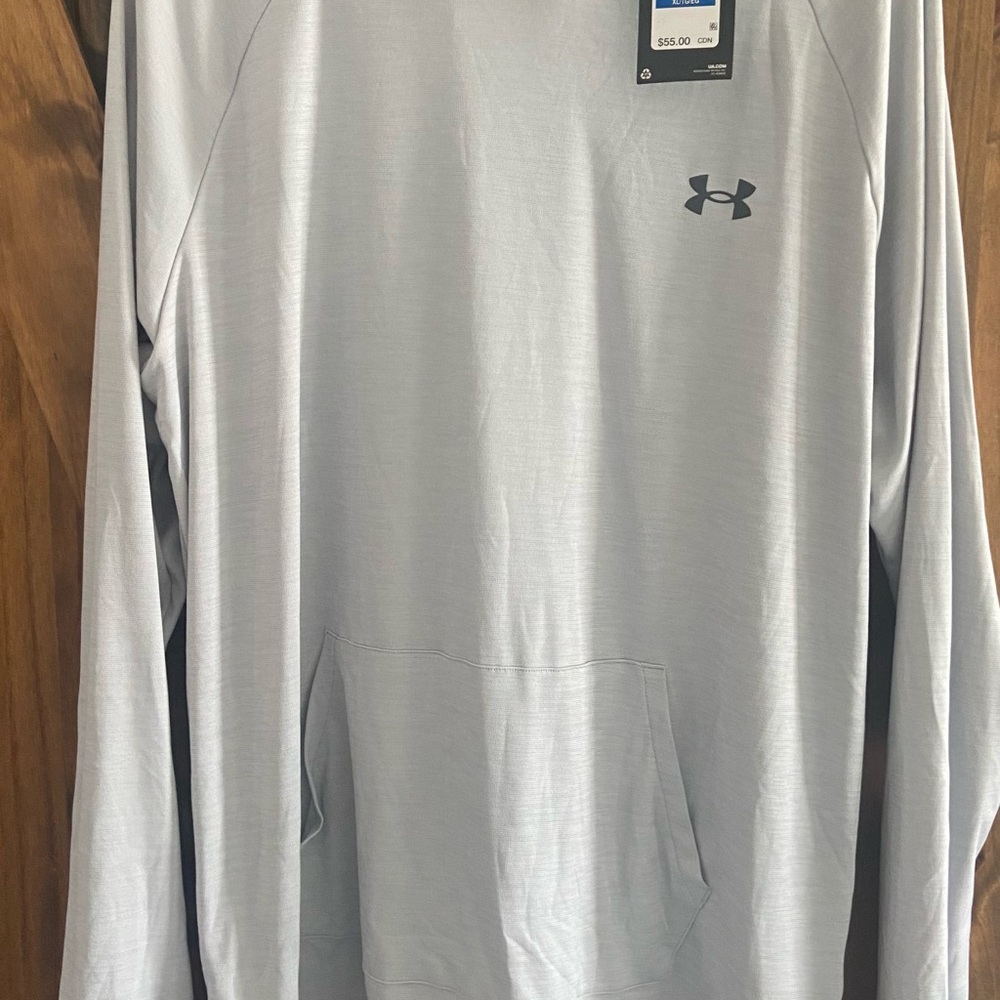 Under Armour Light Gray Hoodie